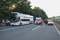 Einsatz BF Koeln Klimaanlage Reisebus defekt A 3 Rich Koeln hoehe Leverkusen P035